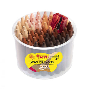 Jovi Wax Crayons Jumbo Jar 60
