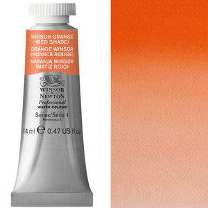 Winsor & Newton Professional Watercolour 14ml — Winsor Orange Red