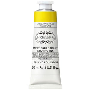Charbonnel Etching Ink 60ml Permanent Yellow Lake S4