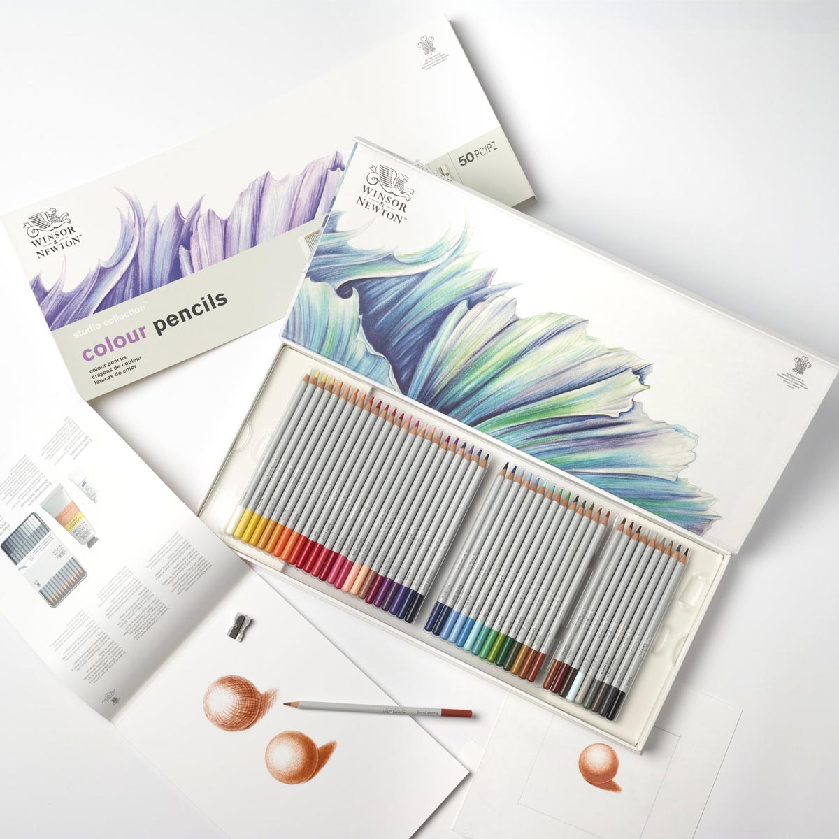 W&N Studio Collection Colour Pencils Set of 48
