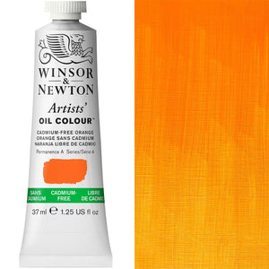 Winsor & Newton Artists' Oil Colour 37ml — Cadmium-Free Orange