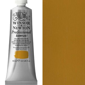 Winsor & Newton Professional Acrylic 60ml - Yellow Iron Oxide
