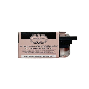 Charbonnel Lithography Crayons No. 4 Box of 12