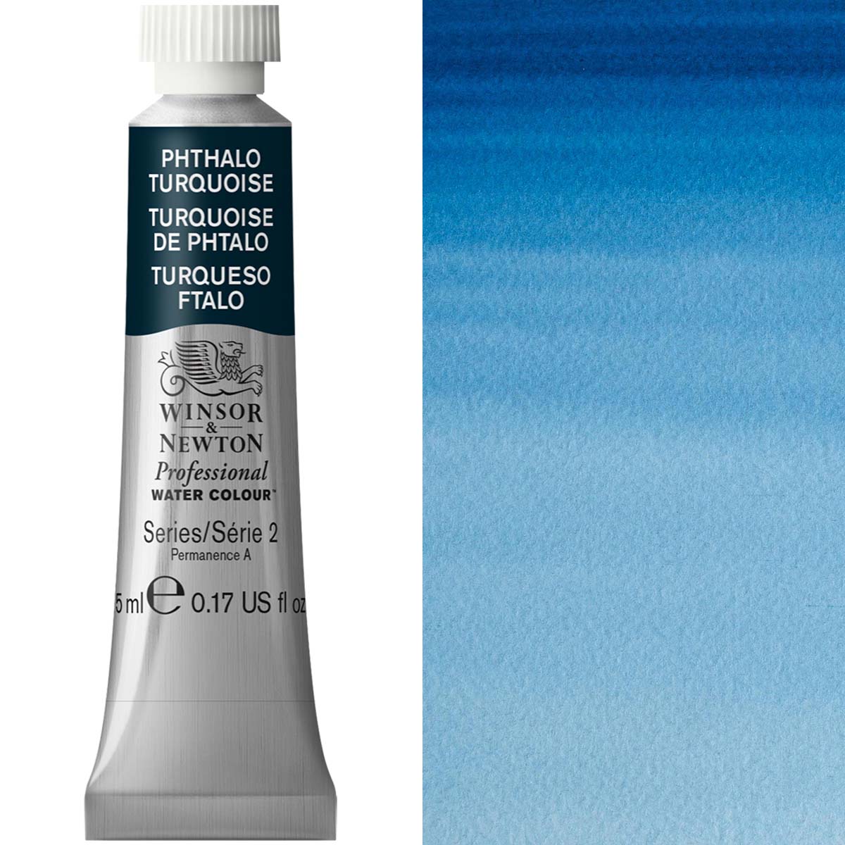 Winsor & Newton Professional Watercolour 5ml — Phthalo Turquoise
