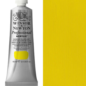 Winsor & Newton Professional Acrylic 60ml - Cadmium Yellow Light