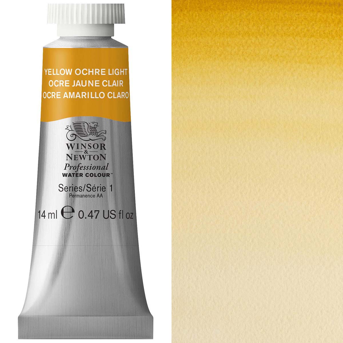 Winsor & Newton Professional Watercolour 14ml — Yellow Ochre Light