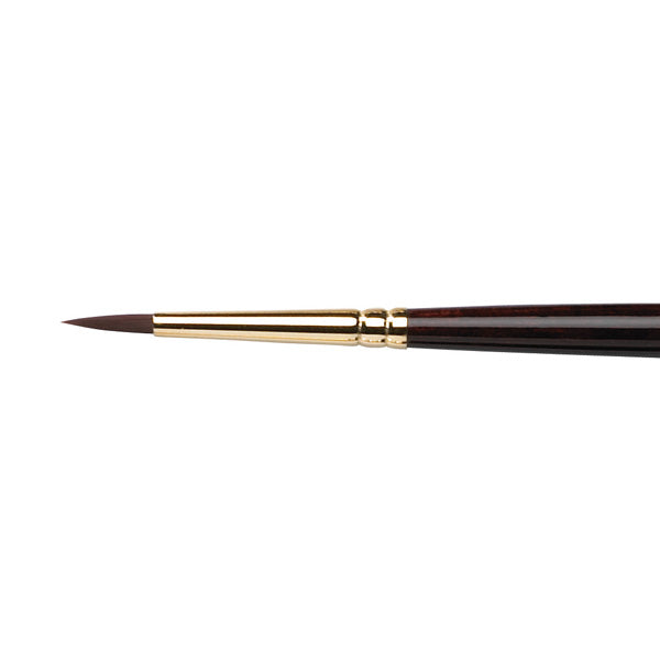 Winsor & Newton Galeria Acrylic Short Handle Round Brush — Size 3