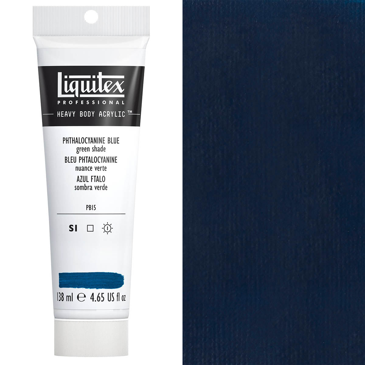 Liquitex Heavy Body Acrylic 138ml — Phthalocyanine Blue Green Shade