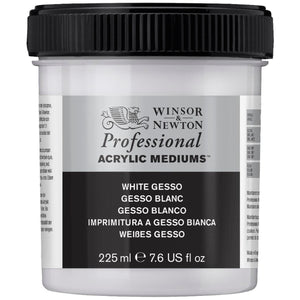 W&N Professional Acrylic Medium White Gesso 225ml