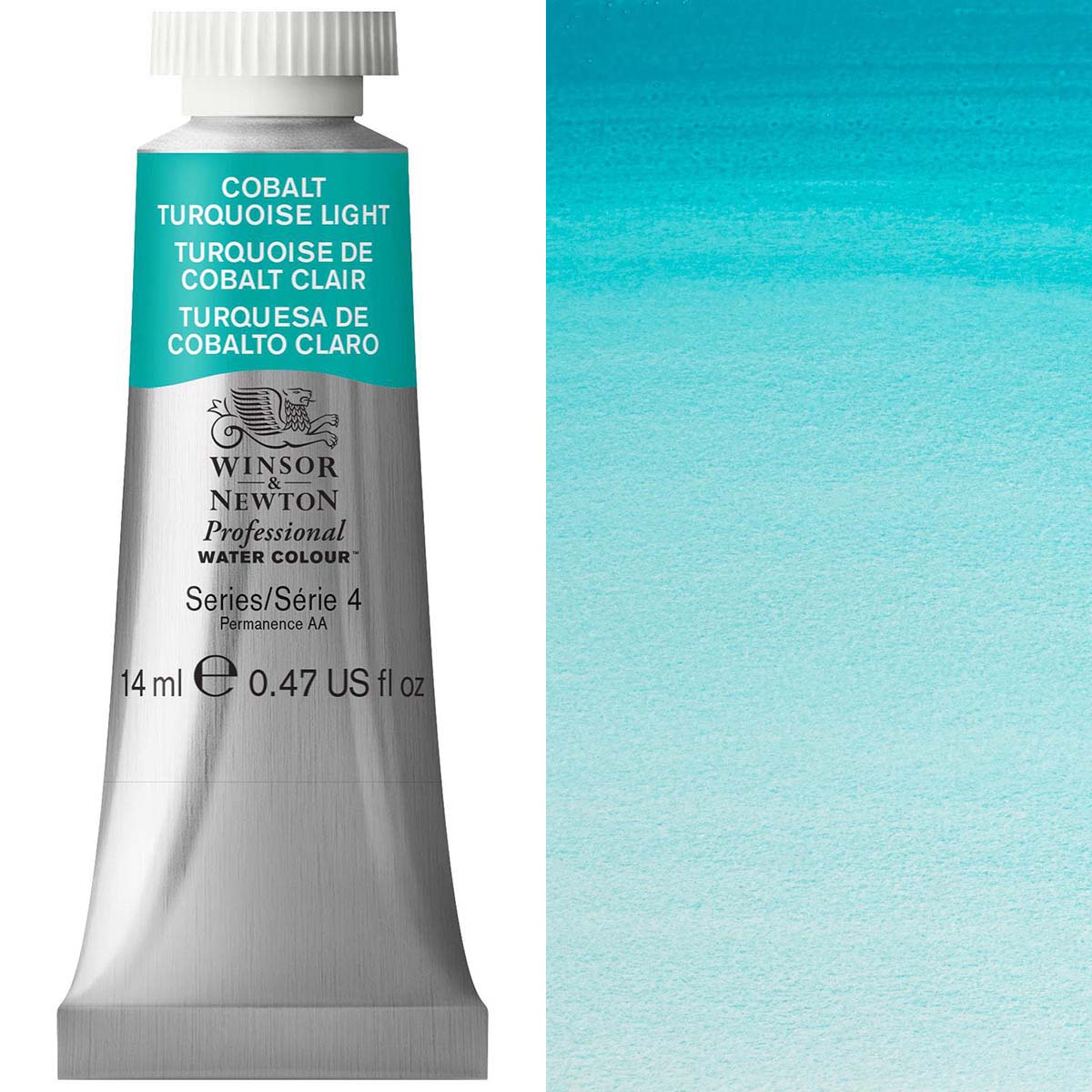 Winsor & Newton Professional Watercolour 14ml — Cobalt Turquoise Light