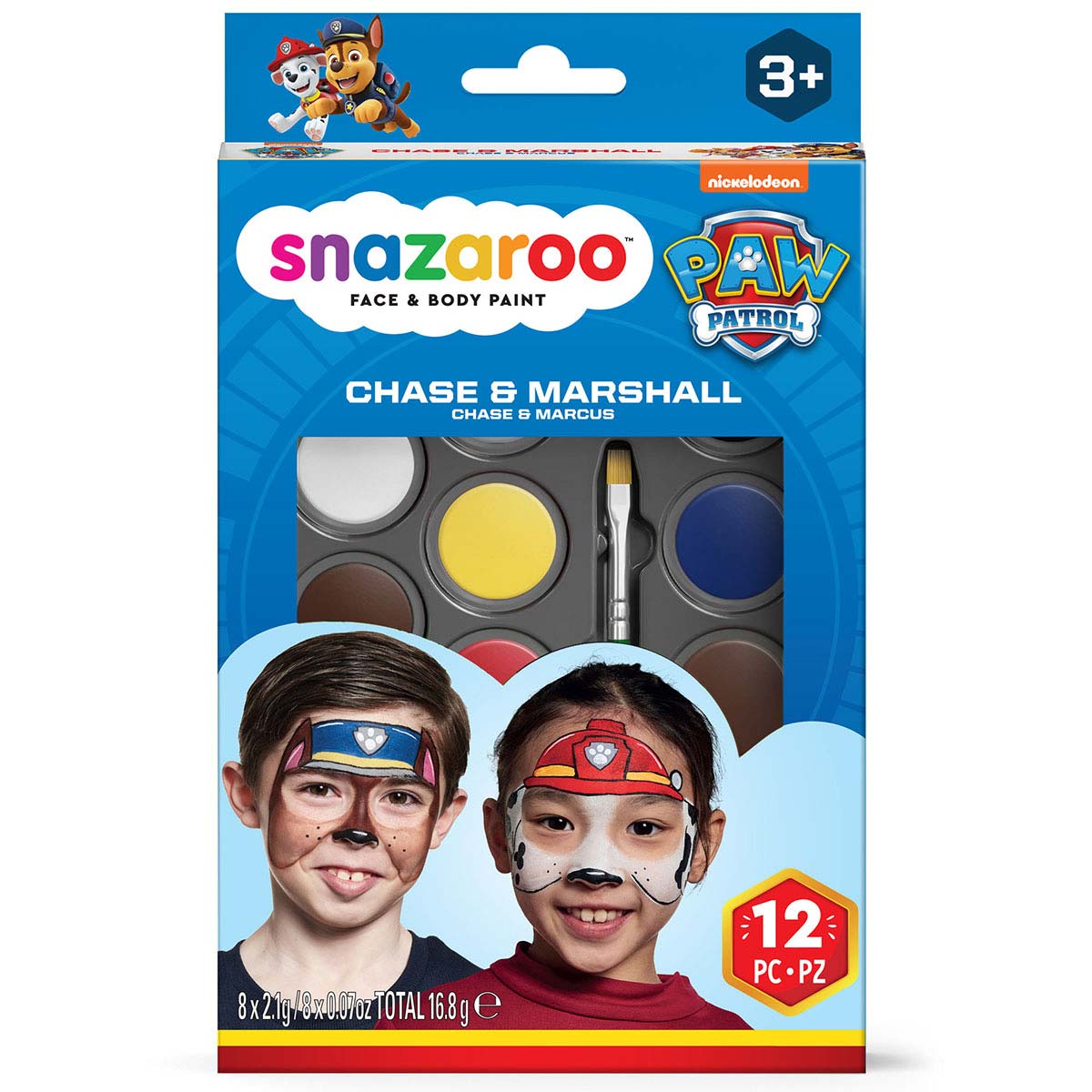 Snazaroo Paw Patrol Hanging Pack — Chase and Marshall