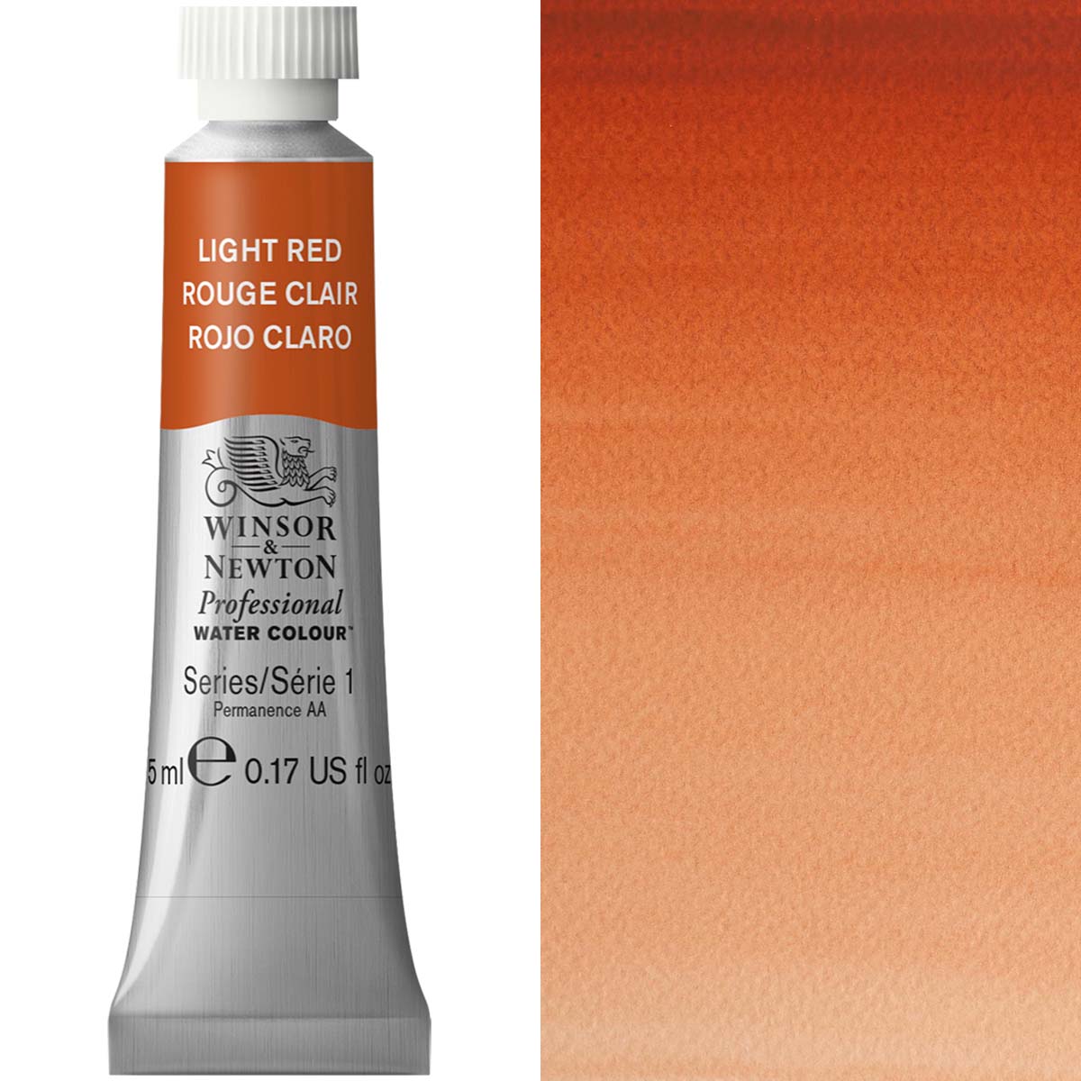 Winsor & Newton Professional Watercolour 5ml — Light Red