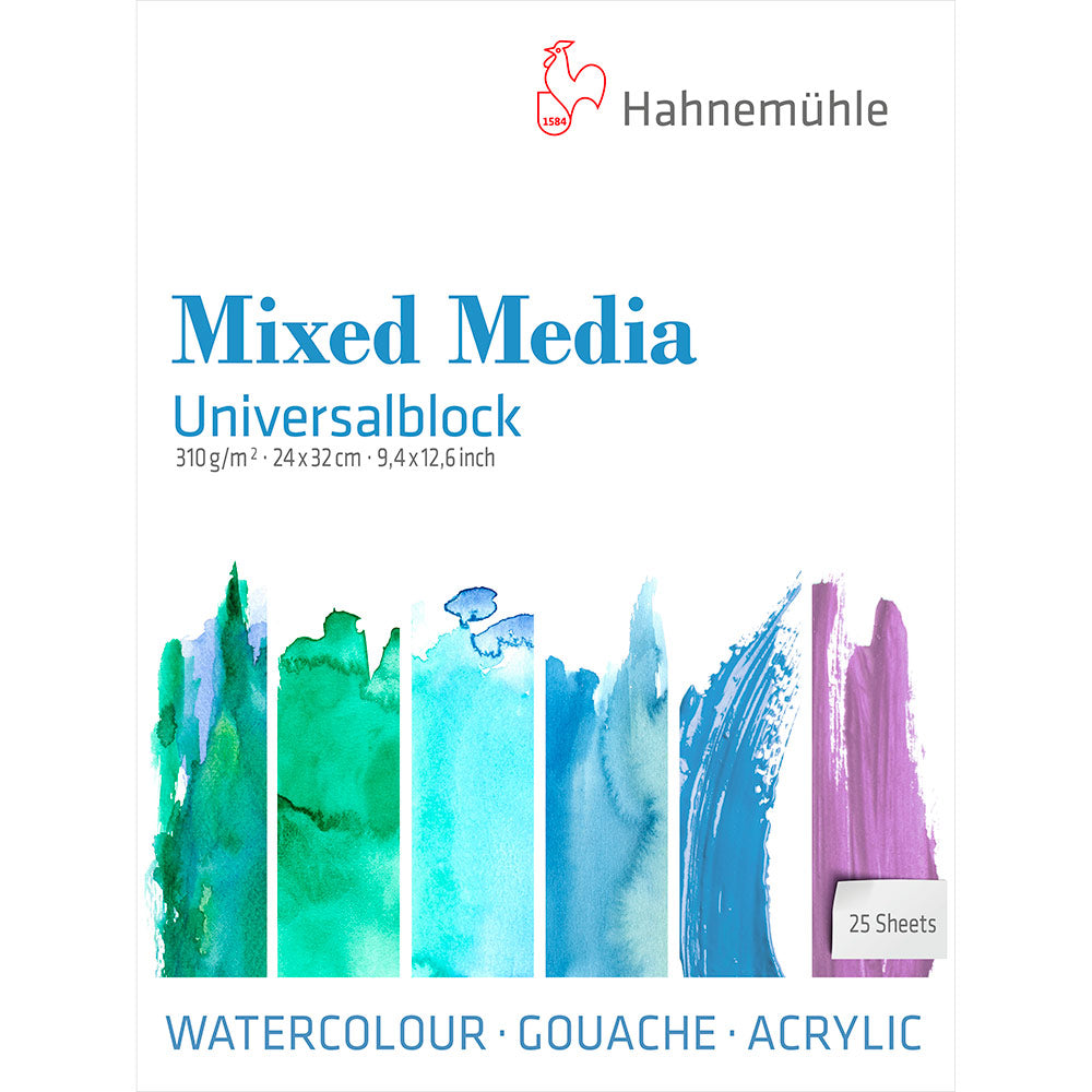Hahnemuhle Mixed Media Universal Pad 24x33cm