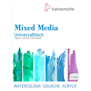 Hahnemuhle Mixed Media Universal Pad 24x33cm