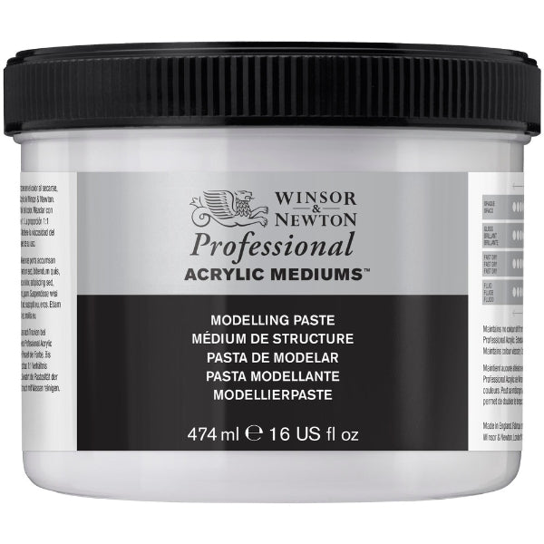 Winsor & Newton Artists' Acrylic Modelling Paste — 474ml