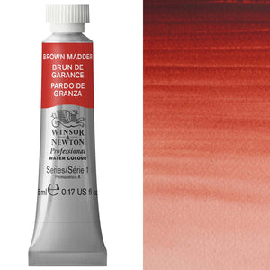 Winsor & Newton Professional Watercolour 5ml — Brown Madder