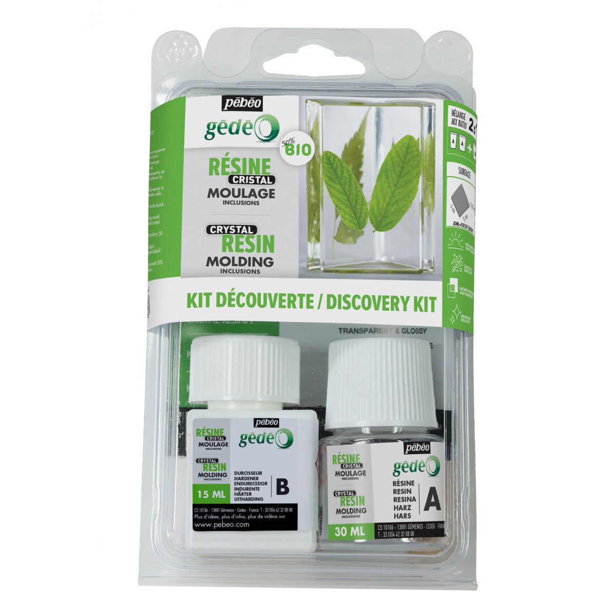 Crystal Bio Resin Discovery Kit 45ml