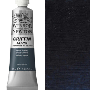 Winsor & Newton Griffin Alkyd Oil - Paynes Grey