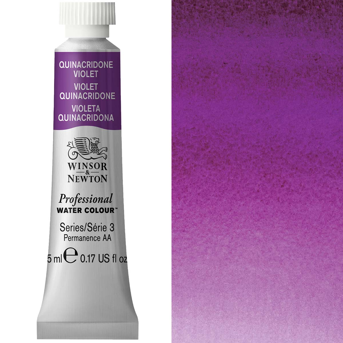 Winsor & Newton Professional Watercolour 5ml — Quinacridone Violet