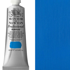 Winsor & Newton Professional Acrylic 60ml - Cerulean Blue Hue