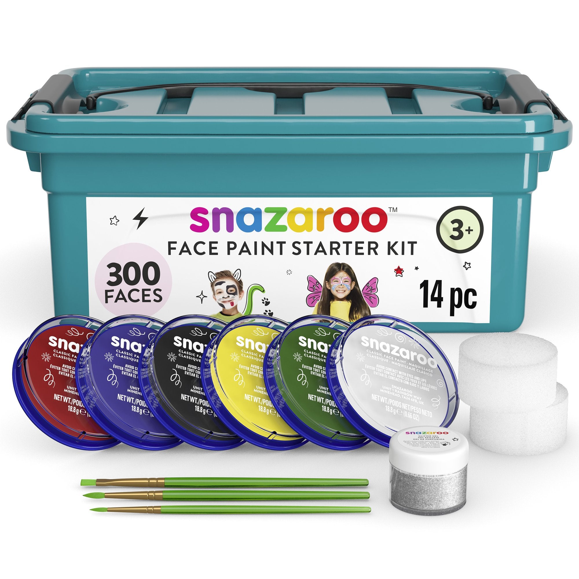 Snazaroo Mini Starter Kit (300+ Faces)
