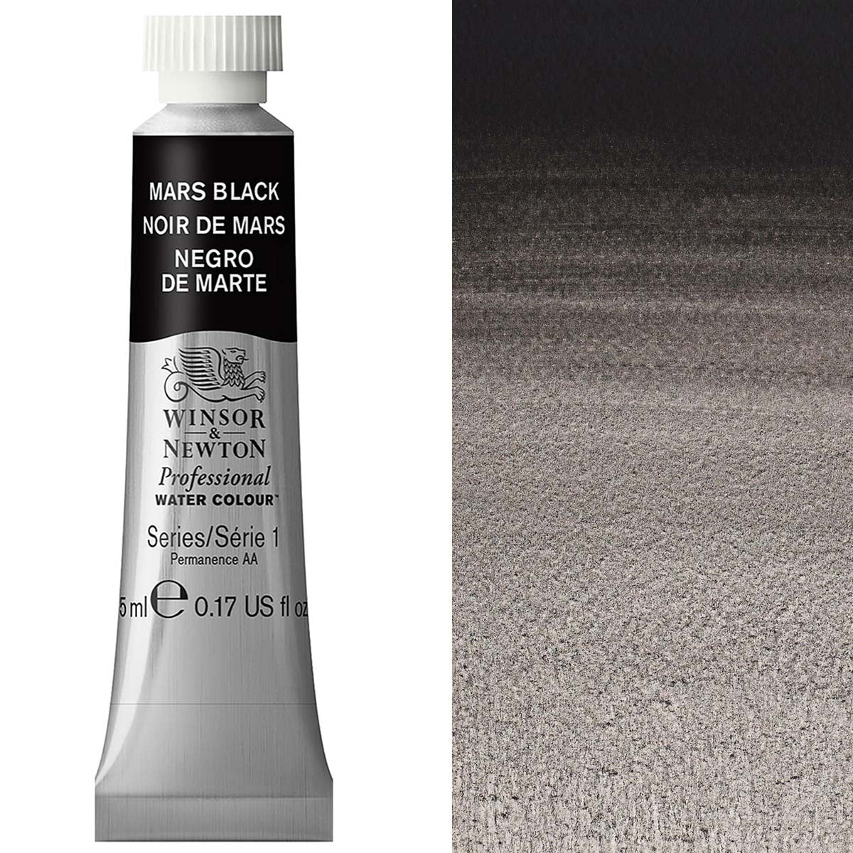 Winsor & Newton Professional Watercolour 5ml — Mars Black