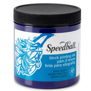 Speedball Water-Soluble Block Printing Ink 236ml (8oz) - Violet