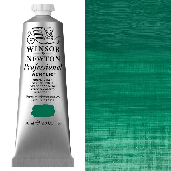 Winsor & Newton Professional Acrylic 60ml - Cobalt Green