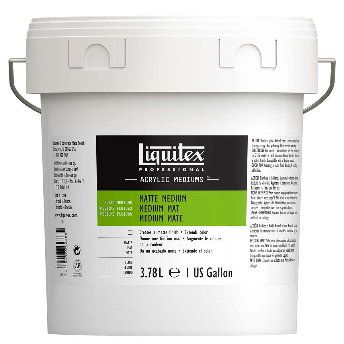 Liquitex Matte Medium — 3.78L