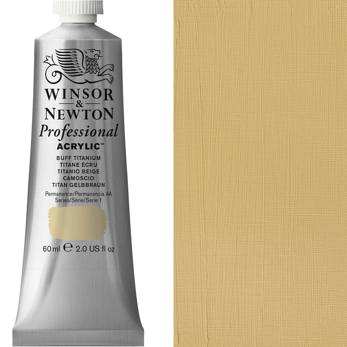 Winsor & Newton Professional Acrylic 60ml - Buff Titanium