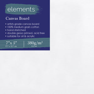 Elements Canvas Board — 8 x 8in Pack of 6