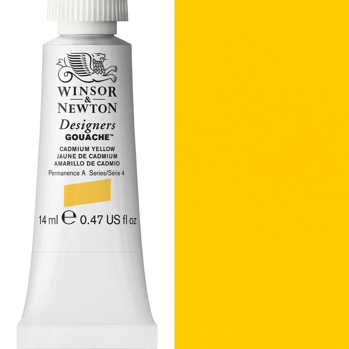 Winsor & Newton Designers' Gouache 14ml - Cadmium Yellow
