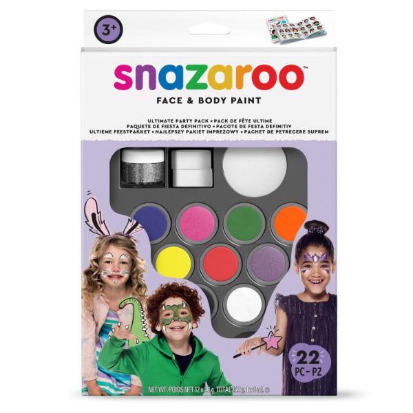 Snazaroo Ultimate Party Pack Face Painting Kit