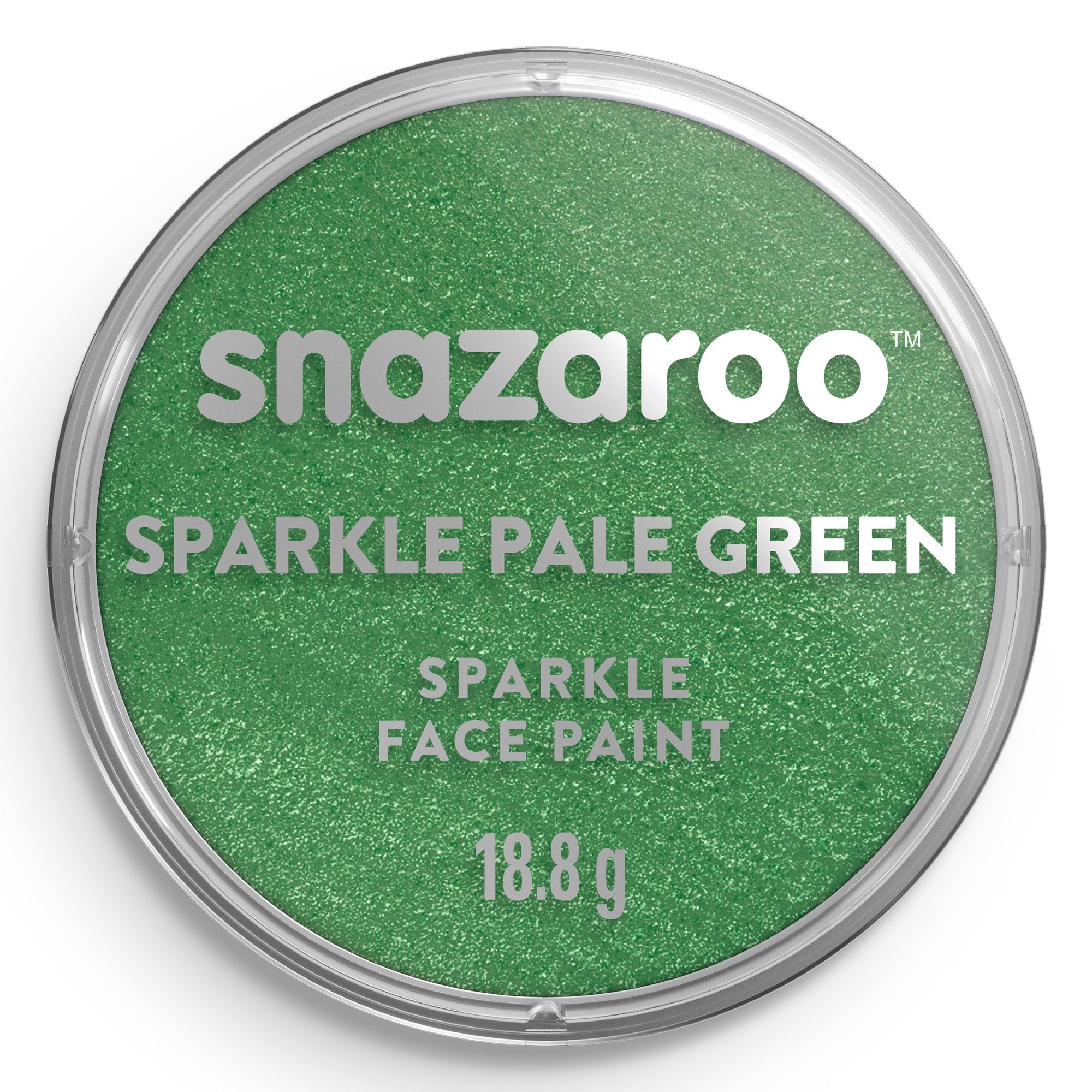 Snazaroo Sparkle 18ml Face Paint — Pale Green