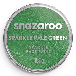 Snazaroo Sparkle 18ml Face Paint — Pale Green