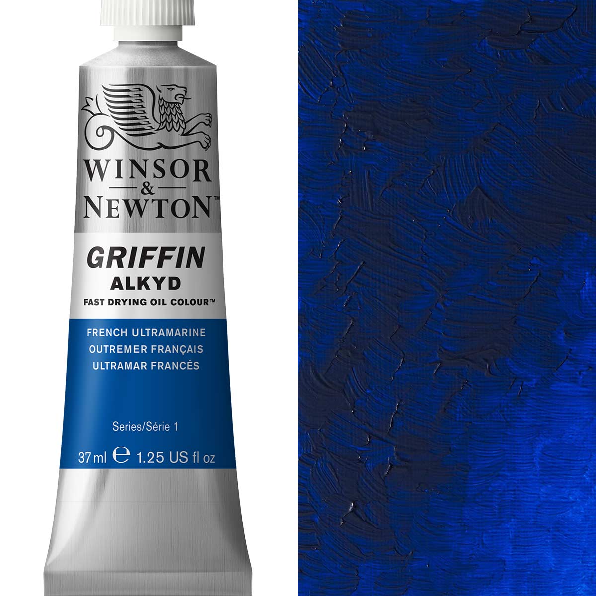 Winsor & Newton Griffin Alkyd Oil - French Ultramarine
