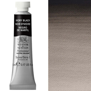 Winsor & Newton Professional Watercolour 5ml — Ivory Black