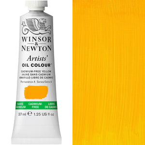 Winsor & Newton Artists' Oil Colour 37ml — Cadmium-Free Yellow