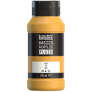 Liquitex Basics Acrylic Fluid — Gold S2