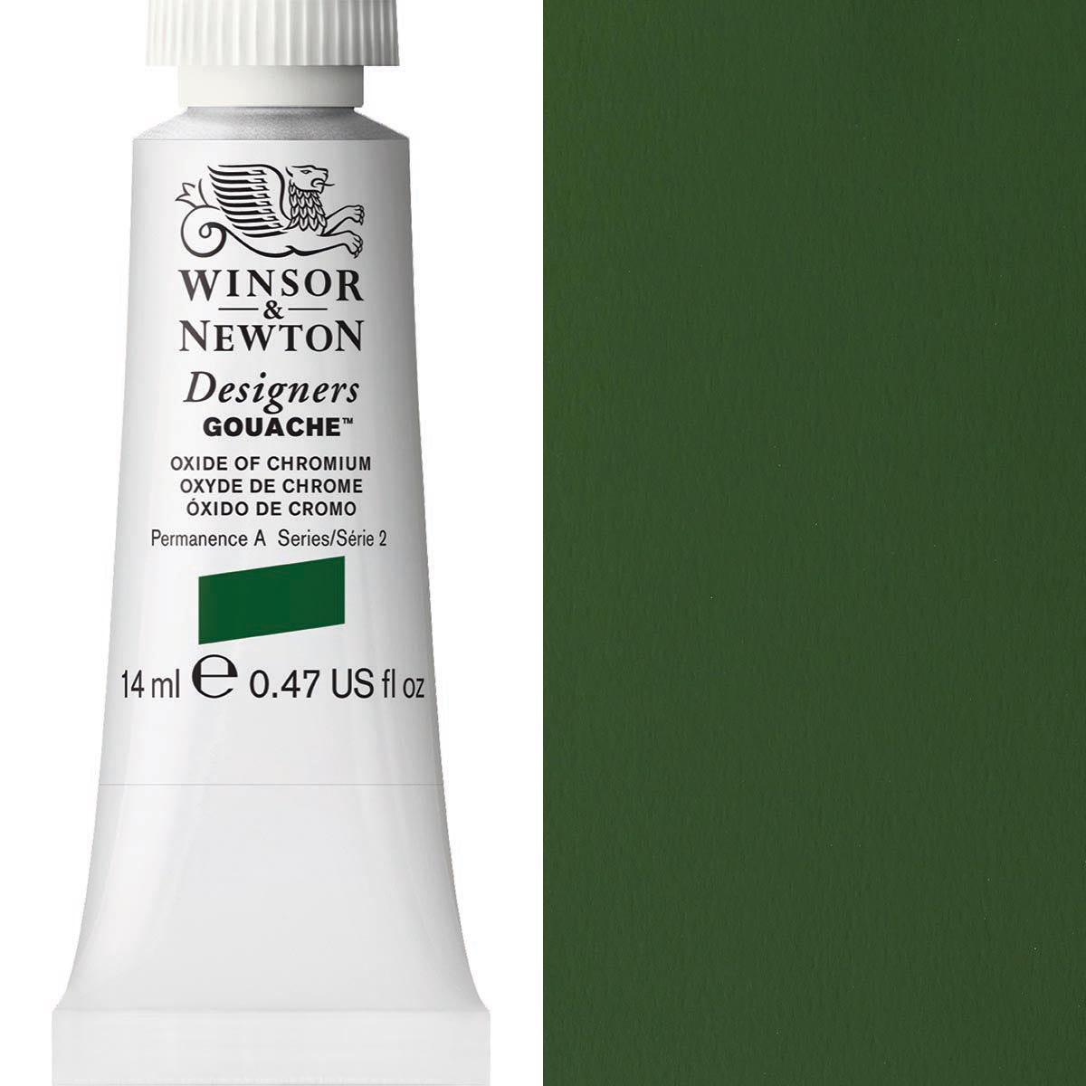 Winsor & Newton Designers' Gouache 14ml - Oxide of Chromium