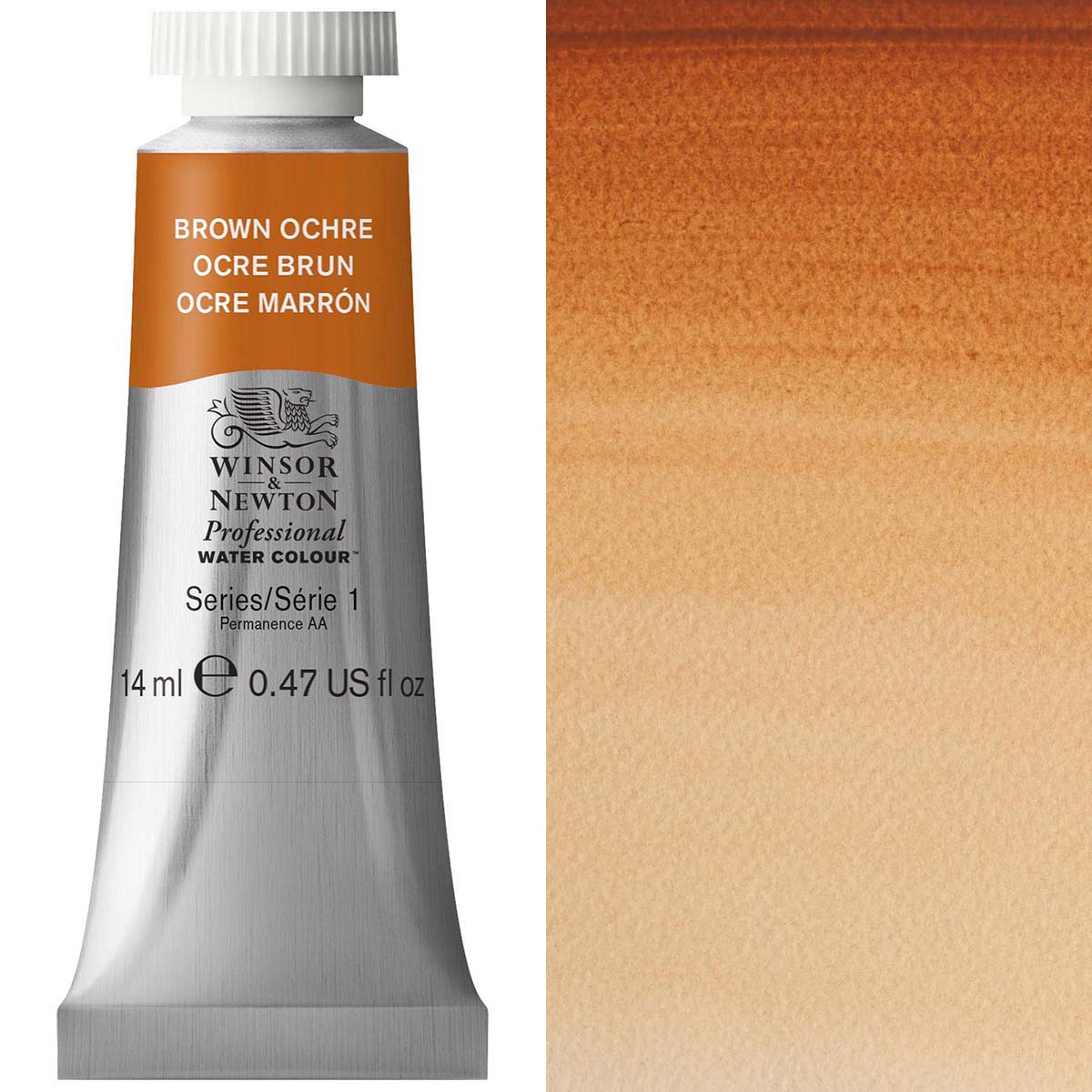 Winsor & Newton Professional Watercolour 14ml — Brown Ochre