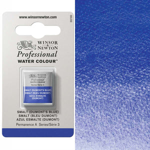 Winsor & Newton Professional Watercolour Half Pan — Smalt
