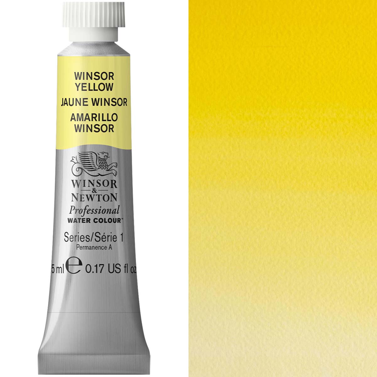 Winsor & Newton Professional Watercolour 5ml — Winsor Yellow
