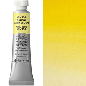 Winsor & Newton Professional Watercolour 5ml — Winsor Yellow