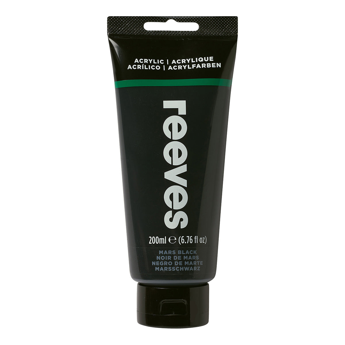 Reeves - Fine Acrylic 200ml - Mars Black