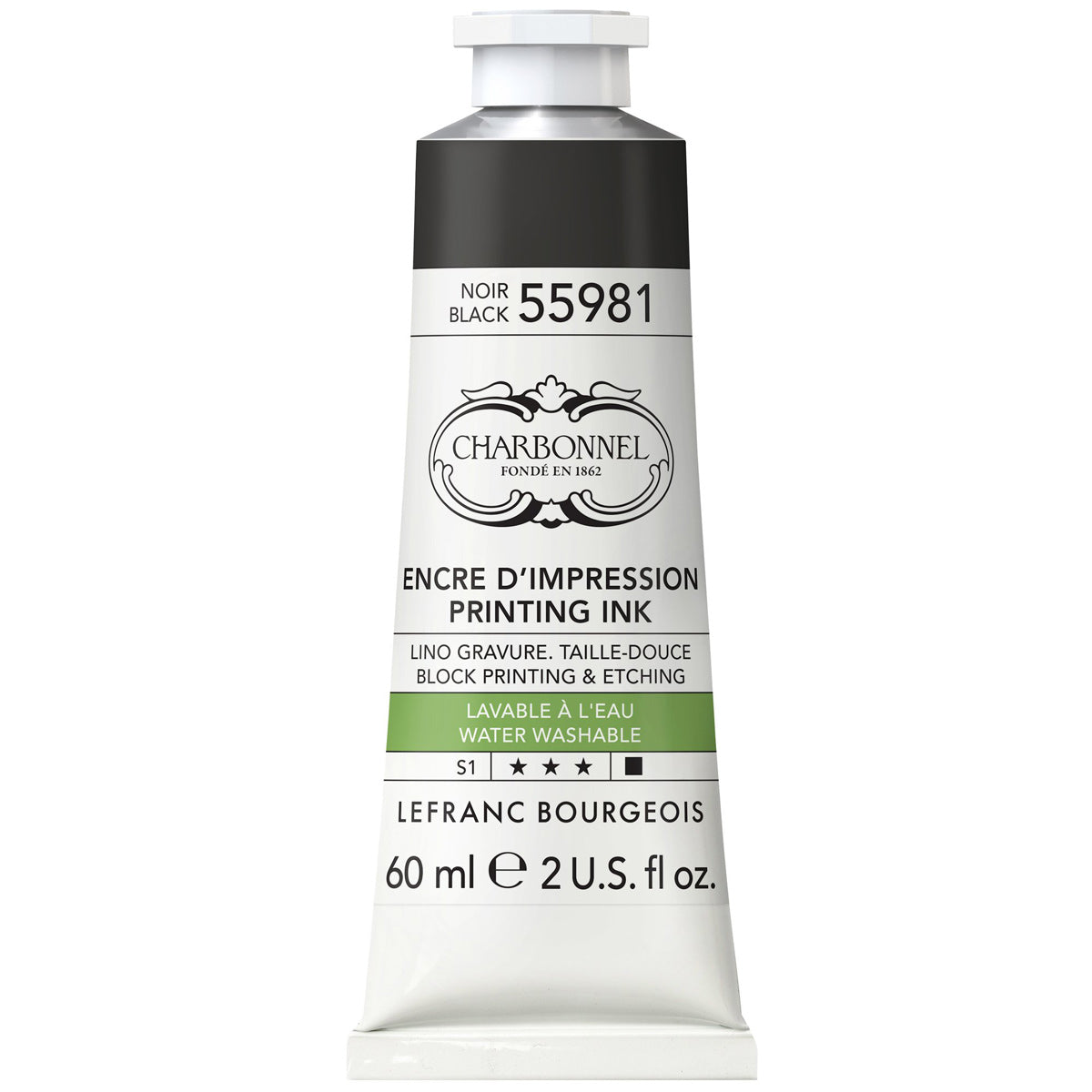 W&N Aquawash 60ml Black 55981 Series 1