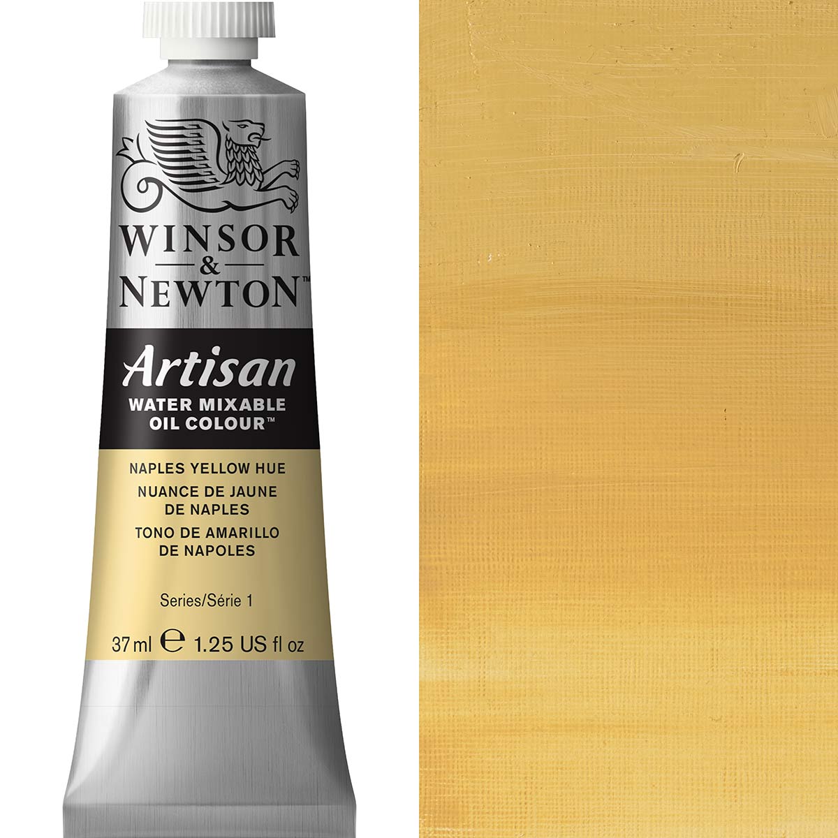 Winsor & Newton Artisan Water Mixable Oil 37ml - Naples Yellow