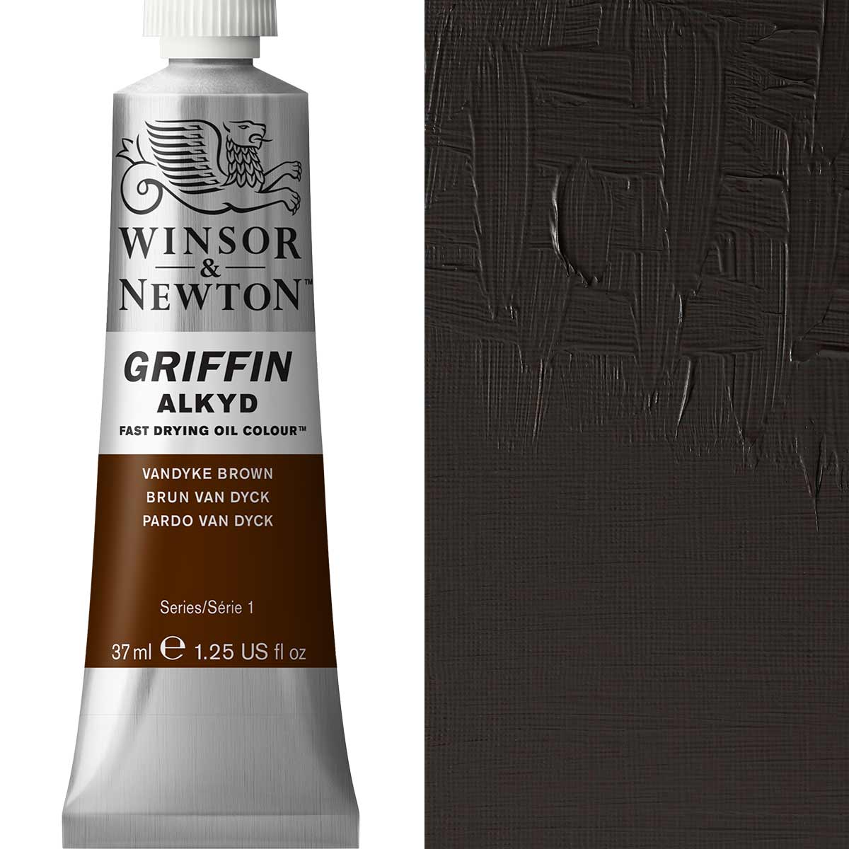 Winsor & Newton Griffin Alkyd Oil - Vandyke Brown