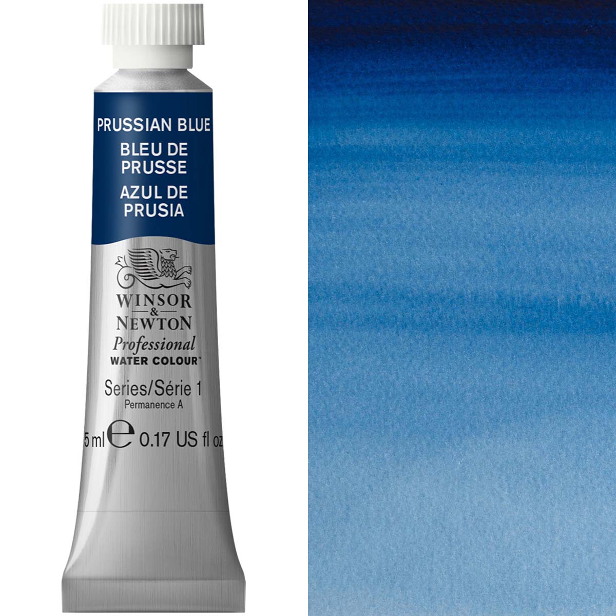 Winsor & Newton Professional Watercolour 5ml — Prussian Blue
