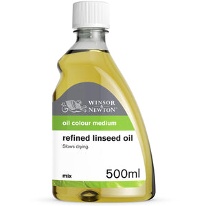 Winsor & Newton Refined Linseed Oil — 500ml
